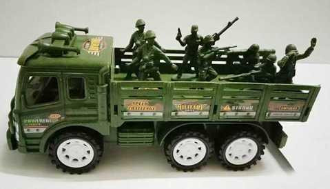 Військова машина арт. DB968A-2 (240шт/2) із солдатиками, пакет. 20*13*9см, шт Киев - изображение 1