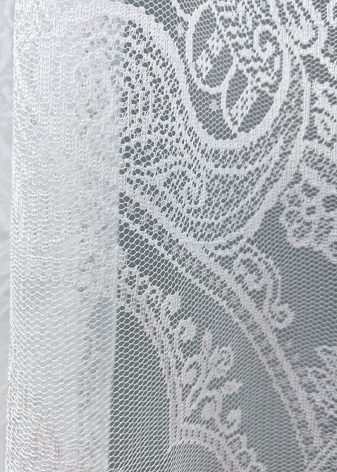 Тюль VR-Textil 1982т Жакард Білий 400х270 см (42-1006) Київ - фото 4