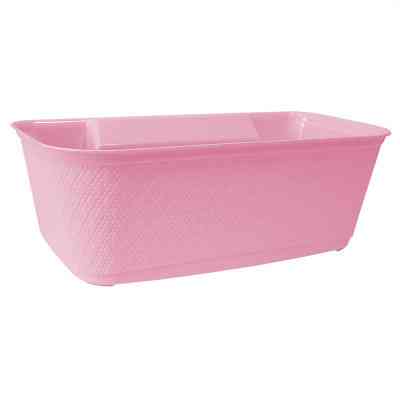 Контейнер для сміття Irak Plastik Навісний Рожевий 3.2 л (12069) Вінниця