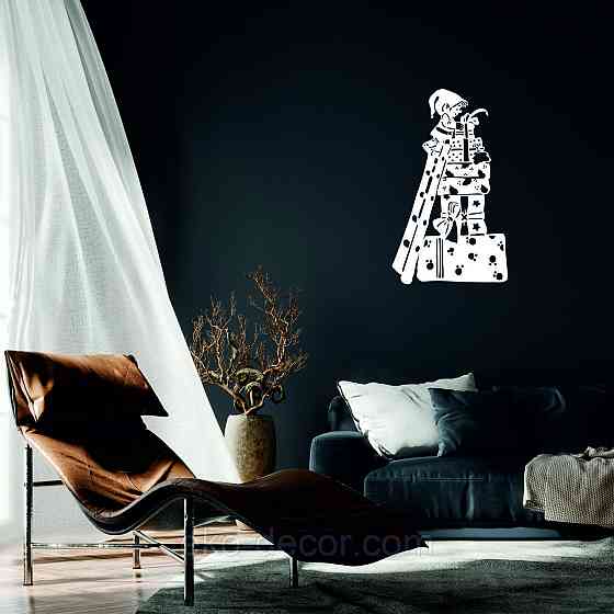 Декоративное настенное Панно «Ельф», Декор на стену 110*65 см, Белый Киев