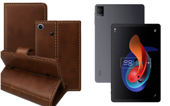 Книга-трансформер для планшета Tcl Tab 10, Tab 10L, Tab 10S, цвет Black Buno-Red Киев