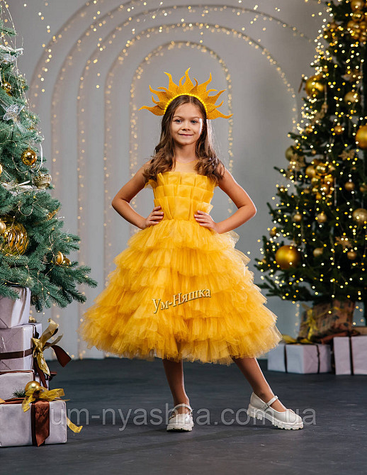 Сукня Зірочки Дитяча святкова сукня костюм Зірочка Золота рибка Сонечко Кривий Ріг - фото 1