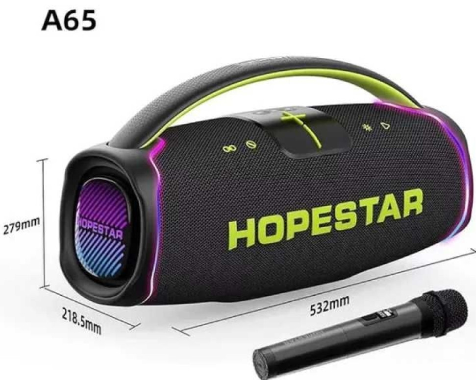 Hopestar A65 - 300W Bluetooth колонки черные (Оriгинал) Харьков - изображение 7