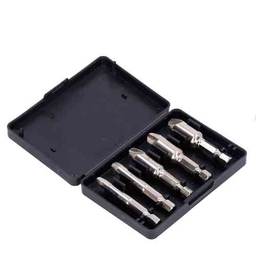 Набор экстракторов 5шт для извлечения обломков винтов, сталь HSS 4241 Винница
