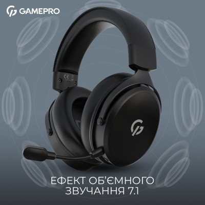 Навушники GamePro Asgard Skadi Wireless Black (HSW191B) Вінниця - фото 11