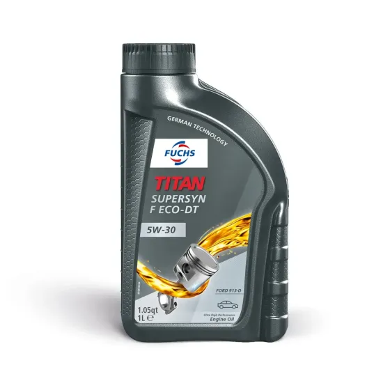 FUCHS TITAN SUPERSYN F ECO DT 5W-30 1Л (FORD DURATORQ) – МАКСИМАЛЬНИЙ ЗАХИСТ ДЛЯ ДИЗЕЛЬНИХ ДВИГУНІВ FORD Ковель