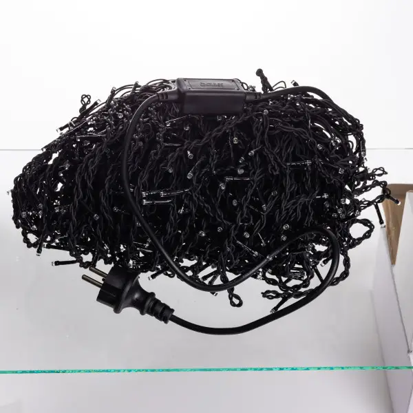 Garlando Вулична гірлянда Бахрома 50 м 840 LED чорний провід Мультиколор 50MBML Коломия - фото 4
