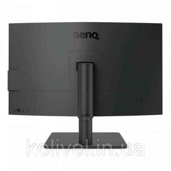 TFT 27" BenQ PD2705U, 4K UHD, IPS, 99% sRGB, HDMI, DP, USB-C, USB-hub, HAS, колонки, темно-сірий Київ