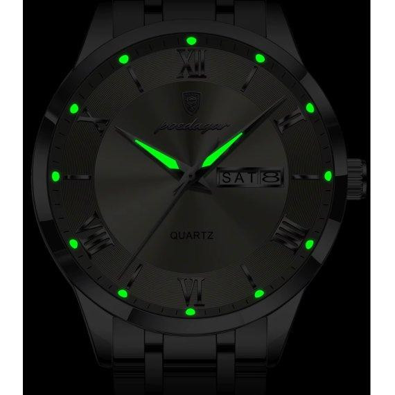 Мужские наручные часы Poedagar Berlin (Серебристый) Винница - изображение 9