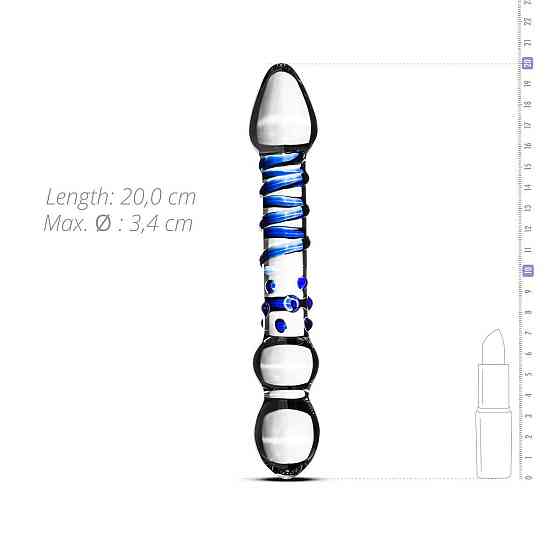 Стеклянный дилдо Gildo Glass Dildo No. 21 Sex Aura Киев