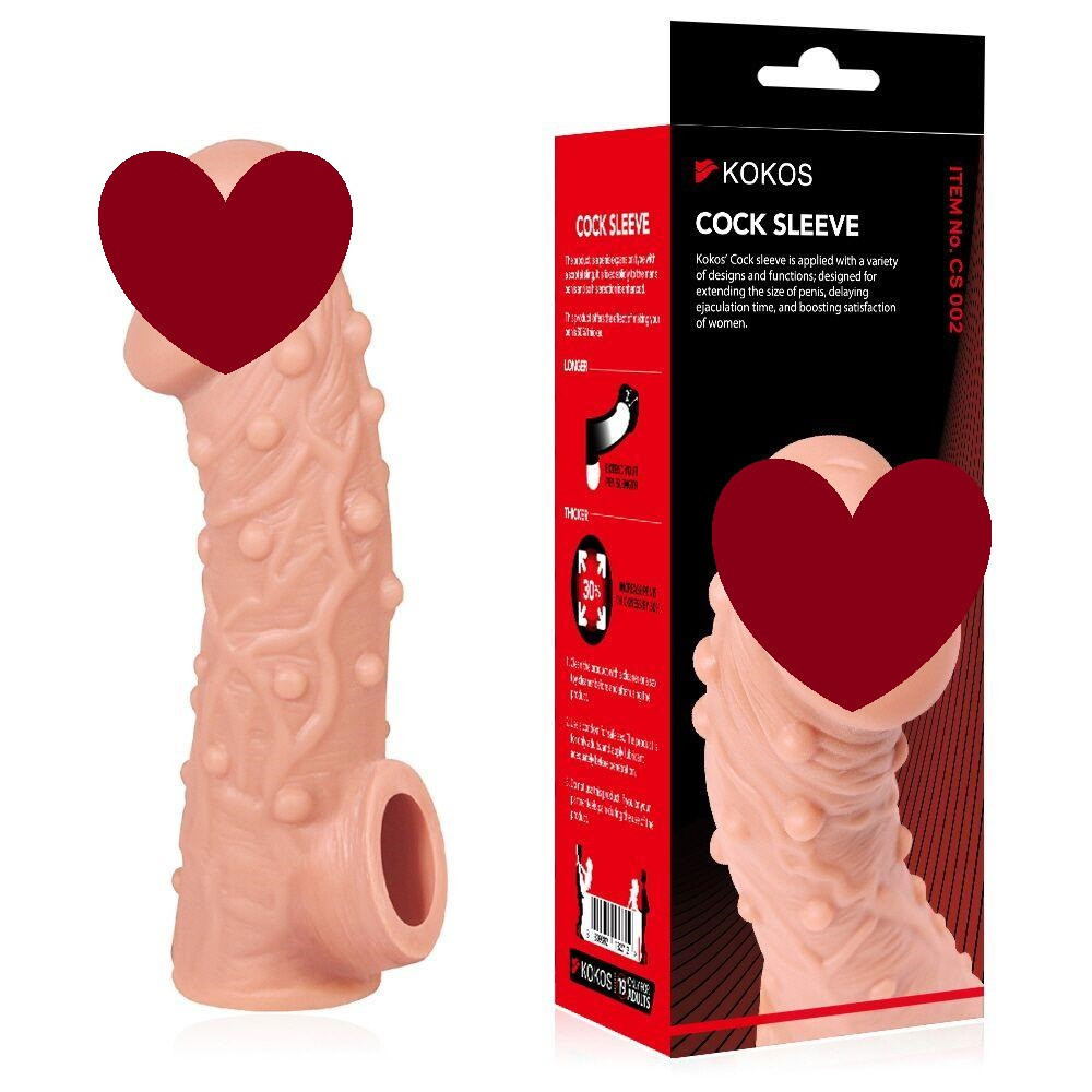 Насадка на член Kokos Cock Sleeve CS 002 L Sex Aura Київ - фото 1