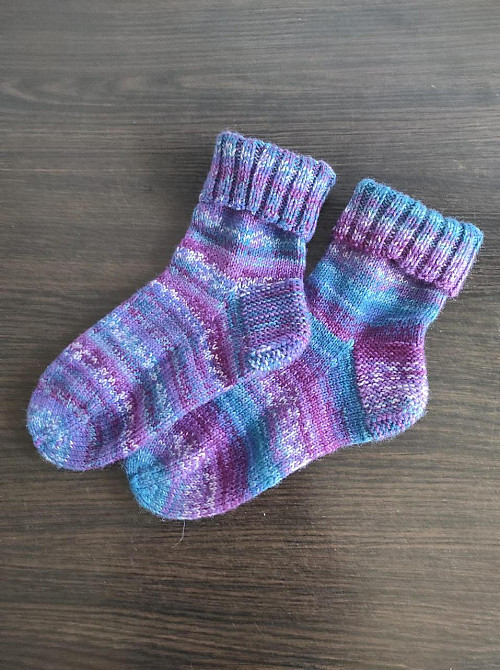 Носки теплые вязаные, ручная работа, 75% шерсть, топ Киев - изображение 1