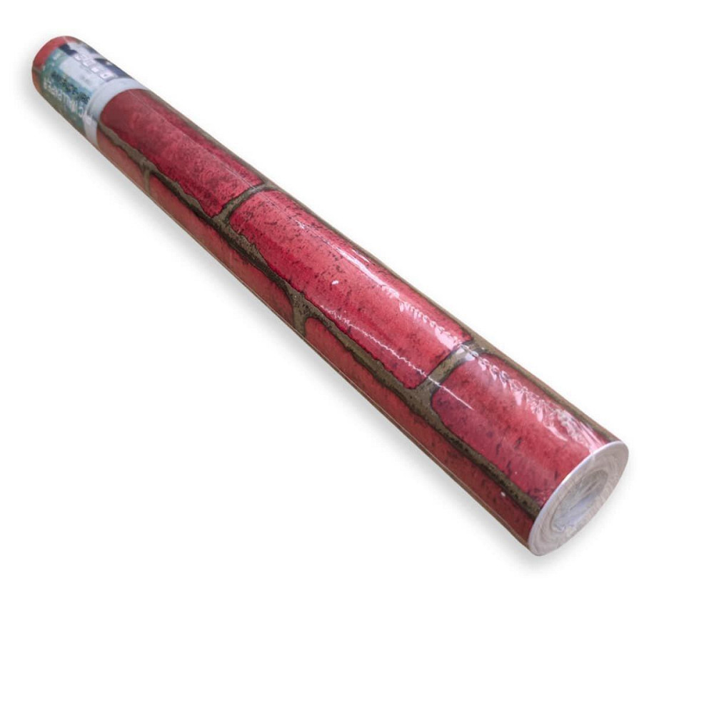 Самоклеюча плівка 0,45х10м х 0,07мм Червона цегла SW-00001269 Київ - фото 4