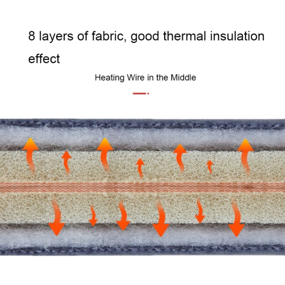 Usb подушка с подогревом на стуло или кресло в автомобиль 3 режима 45см с таймером отключения Винница - изображение 3