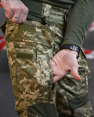 Тактичні бойові штани titan gen2 7.62 pixel ВТ5041 Київ - фото 7
