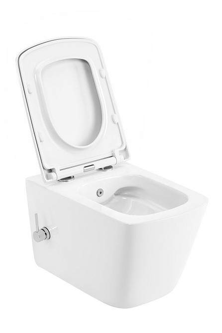 Унітаз-біде підвісний Mixxus Premium QUADRO-1301-R 510x350x345mm система змиву RIMLESS   ( MP6658 ) 32704 Харків - фото 5