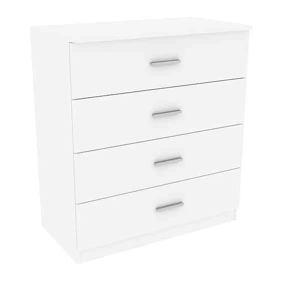 Комод Сабріна №1, Білий, 900/500/1000 Львів