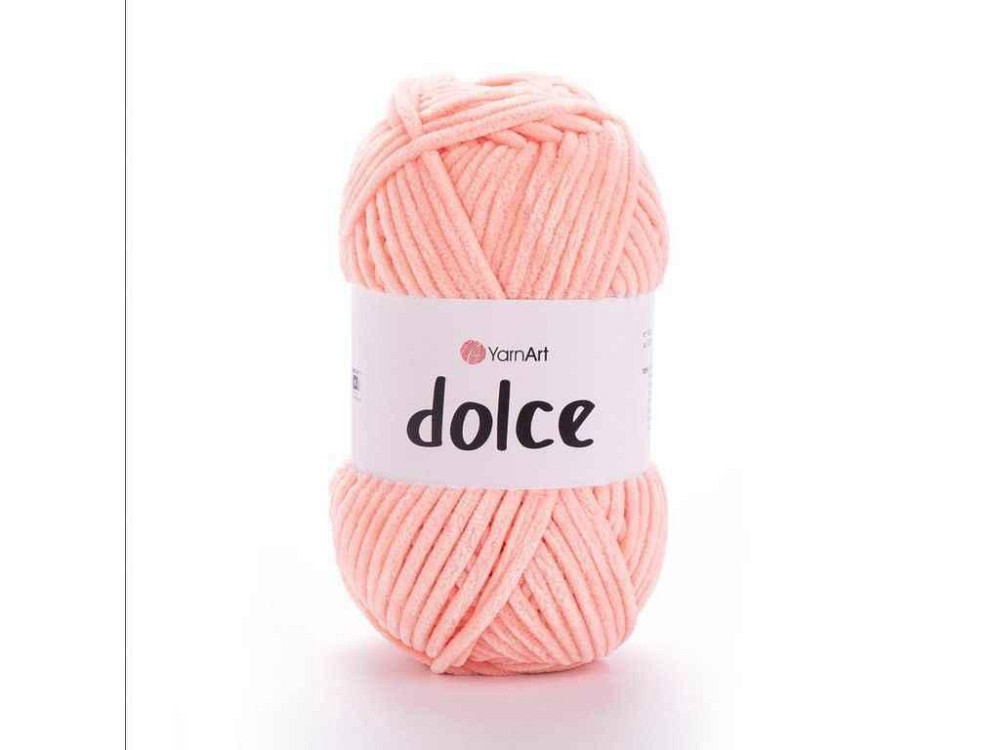 Пряжа Dolce светло-розовый 100% микрополиэстр 120м 100г 5шт/уп 764 ТМ YarnArt Киев - изображение 1