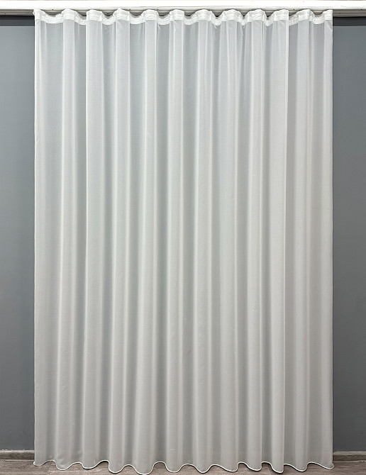 Тюль VR-Textil Креп-масло Теплый белый 300х270 см (40-181) Киев - изображение 2