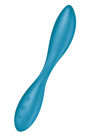 Мульти вибратор универсальный SATISFYER G-SPOT FLEX 1 голубой Sex Aura Киев