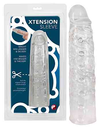 Насадка на член XTension Sleeve transparent Sex Aura Киев