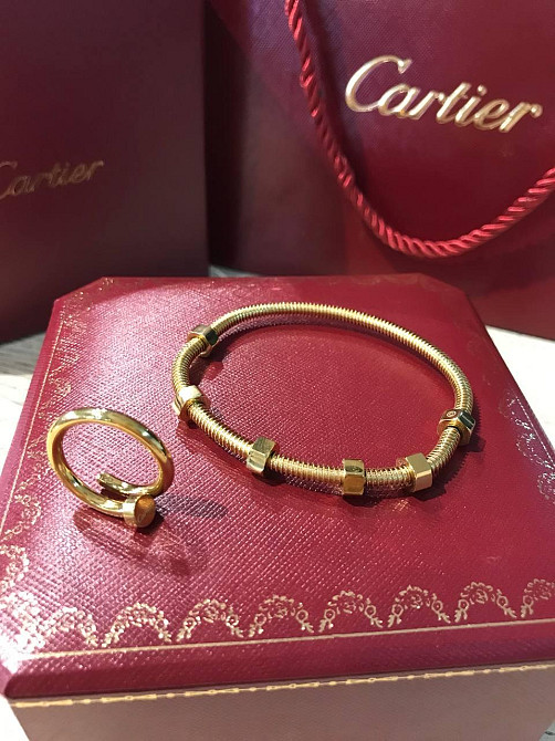 Cartier браслет у лимонному золоті Одеса - фото 2