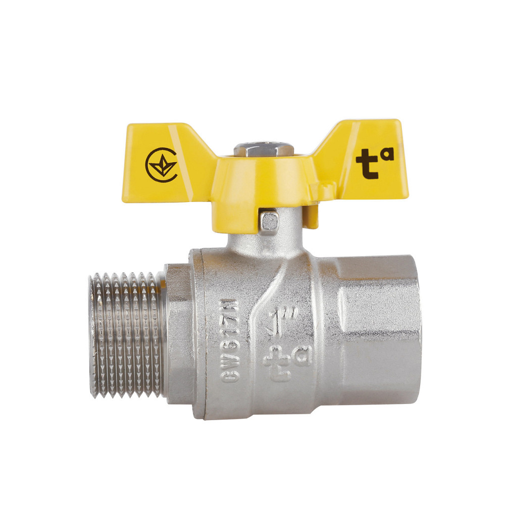 Кран кульовий Thermo Alliance Forte 1" ВН для газу (метелик) SF607G25 Київ - фото 4