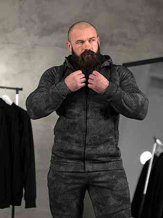 Зимовий спортивний костюм PREDATOR grey ВТ0512 Київ