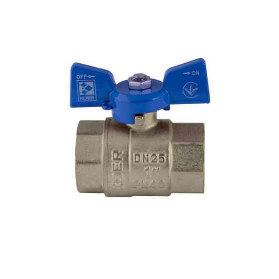 Кран кульовий Koer 1" ГГМ (KR.217.B) синій (KR2718)   ( 22729 ) Харків