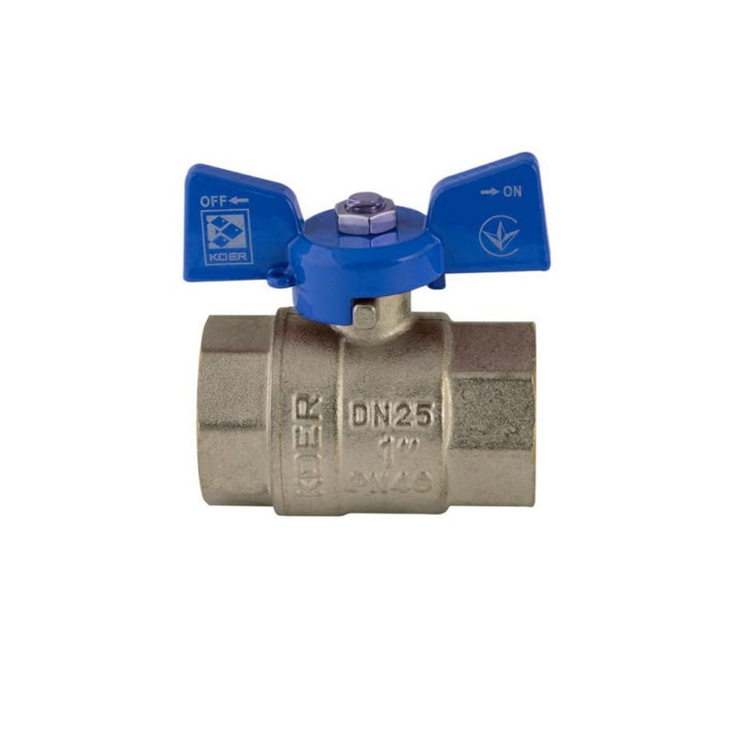 Кран кульовий Koer 1" ГГМ (KR.217.B) синій (KR2718)   ( 22729 ) Харків - фото 2