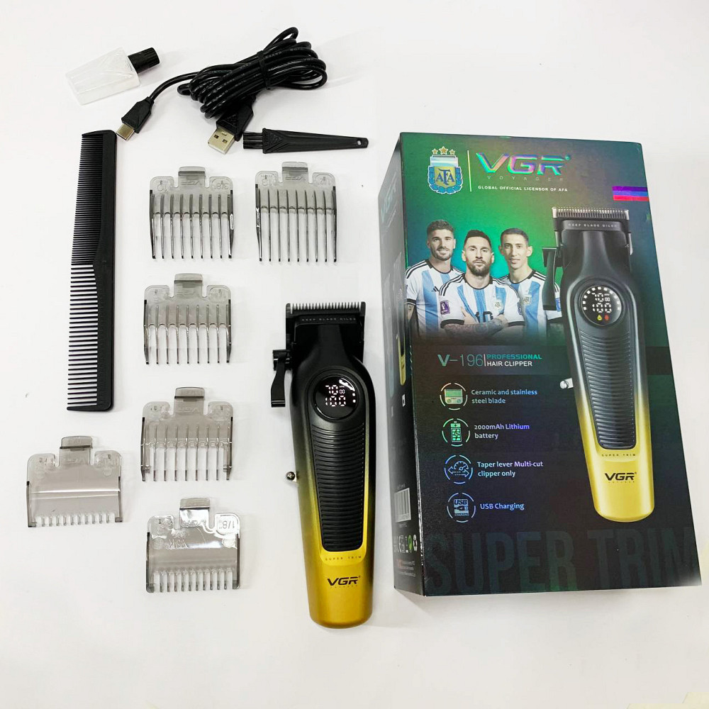 Багатофункціональний тример для стрижки волосся і тіла, Електрична машинка для стрижки потужна LM-26 Львів - фото 8