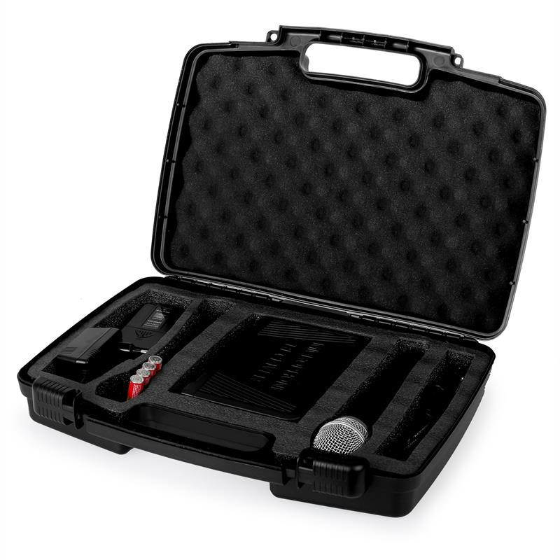 UHF-450 Duo3 2-канальний комплект бездротових мікрофонів UHF 1 портативний/1 головний мікрофон (Німеччина, Рівне - фото 5