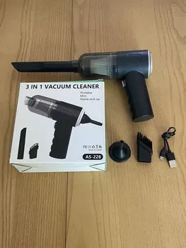 Бездротовий автопилосос Vacuum Cleaner AS-228, 3-в-1: пилосос, повітродувка, компресор, зарядка USB, Київ - фото 8