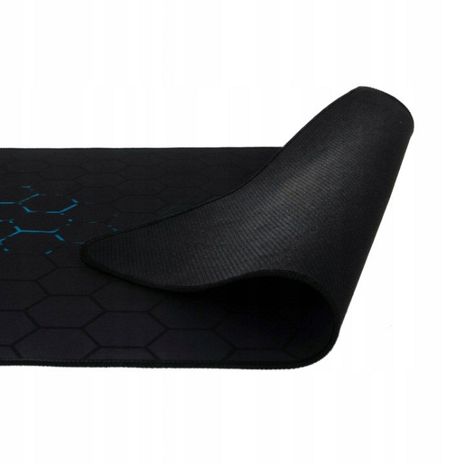 Силиконовый Коврик для мыши и клавиатуры 90х40 см Dunmoon (24274) Black Нововолынск - изображение 4