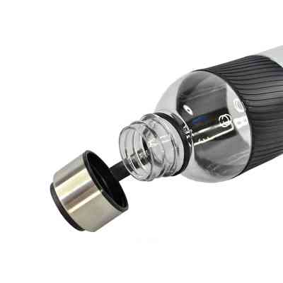 Бутылка для воды Line Art Limpid 850 мл чорний (20222LA-01) Винница