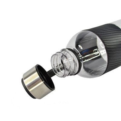 Бутылка для воды Line Art Limpid 850 мл чорний (20222LA-01) Винница - изображение 6