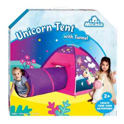 Игровая палатка Five Stars Micasa Единорог с тоннелем (402-18) Винница