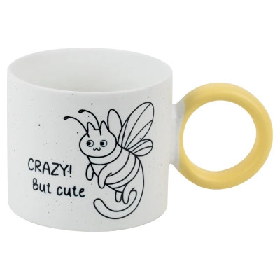 Чашка Kite 370 мл Crazy cat (K25-220-5) Вінниця - фото 1