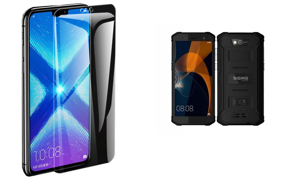 Защитное стекло NeoGlass для Sigma mobile X-treme PQ36 – ультрапрозрачное и устойчивое Киев - изображение 2