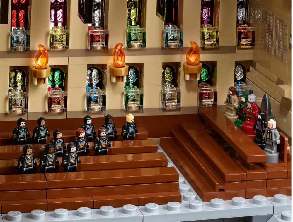 Конструктор Гаррі Поттер Замок Гоґвардс + підсвітка, 6020 деталей. Киев - изображение 6