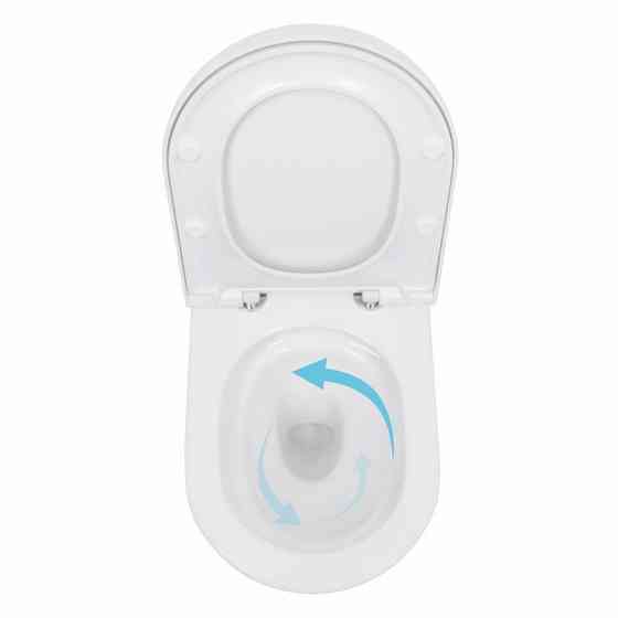 Унитаз подвесной Qtap Scorpio ML Ultra Quiet 490×365×325 мм, с сиденьем Soft-close MagLock, White QTSCOML26W49622 Киев