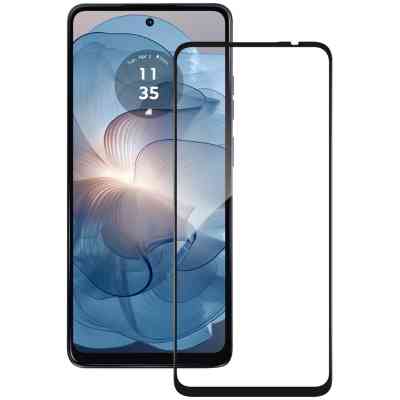Стекло защитное ACCLAB Full Glue MOTO G24 Power Black (1283126591778) Винница