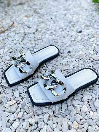 Sothby 's Шльопанці жіночі Sothby 's M-501 білі (літо, шкіра натуральна) (4612) Коломыя