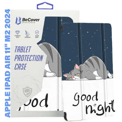 Чехол для планшета BeCover Smart Case Apple iPad Air 11" M2 2024 Good Night (711604) Винница - изображение 1