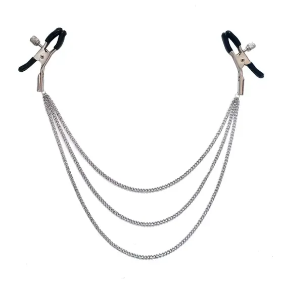 Затискач для сосків Art of Sex - Nipple Jewerlry Three Chains Львів
