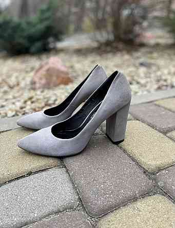 Nivelle Туфлі жіночі NIVELLE 1494/9535-9534 сірі (весна-осінь, замша натуральна) (3509) Коломия