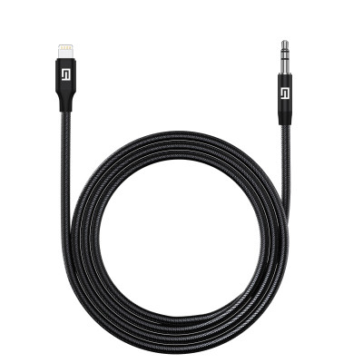 Кабель мультимедійний Lightning to 3.5mm M 1.0m black Armorstandart (ARM76889) Вінниця - фото 1