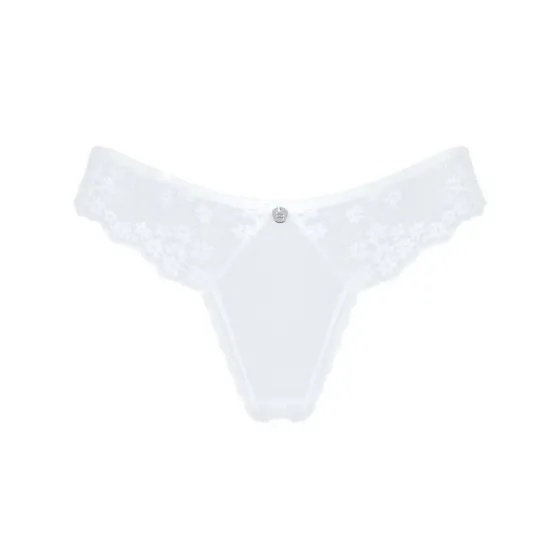 Напівпрозорі трусики Obsessive Heavenlly panties XS/S, відкриті сідниці Львов