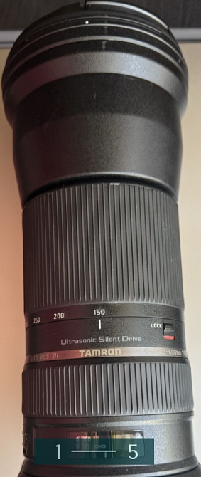 Объектив: TAMRON 150-600 для Canon EF. Харьков - изображение 3