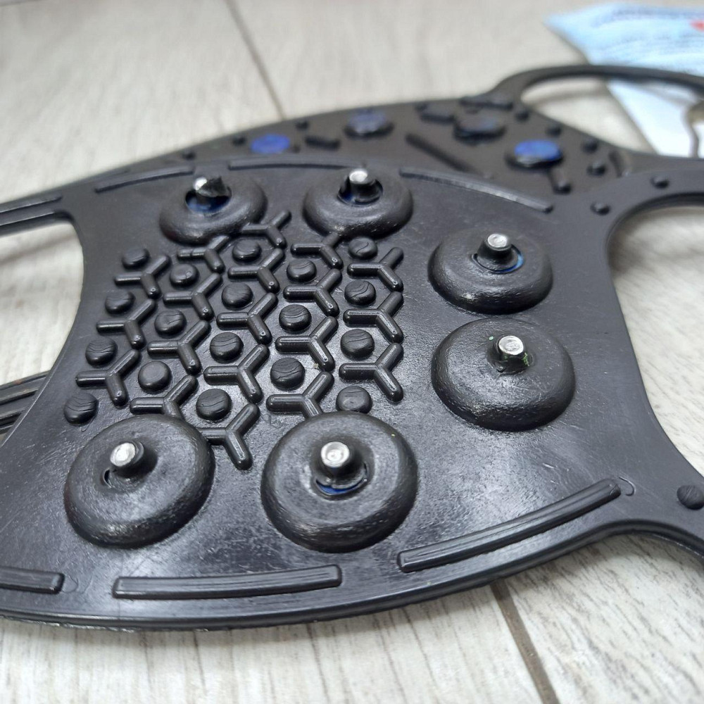 Льодоходи зимові з металевими шипами, 6 шт, розмір 35–50 — накладки проти ковзання на взуття, льодоступи універсальні Харків - фото 6